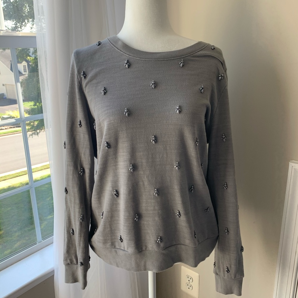 LOFT Embellished Sweater